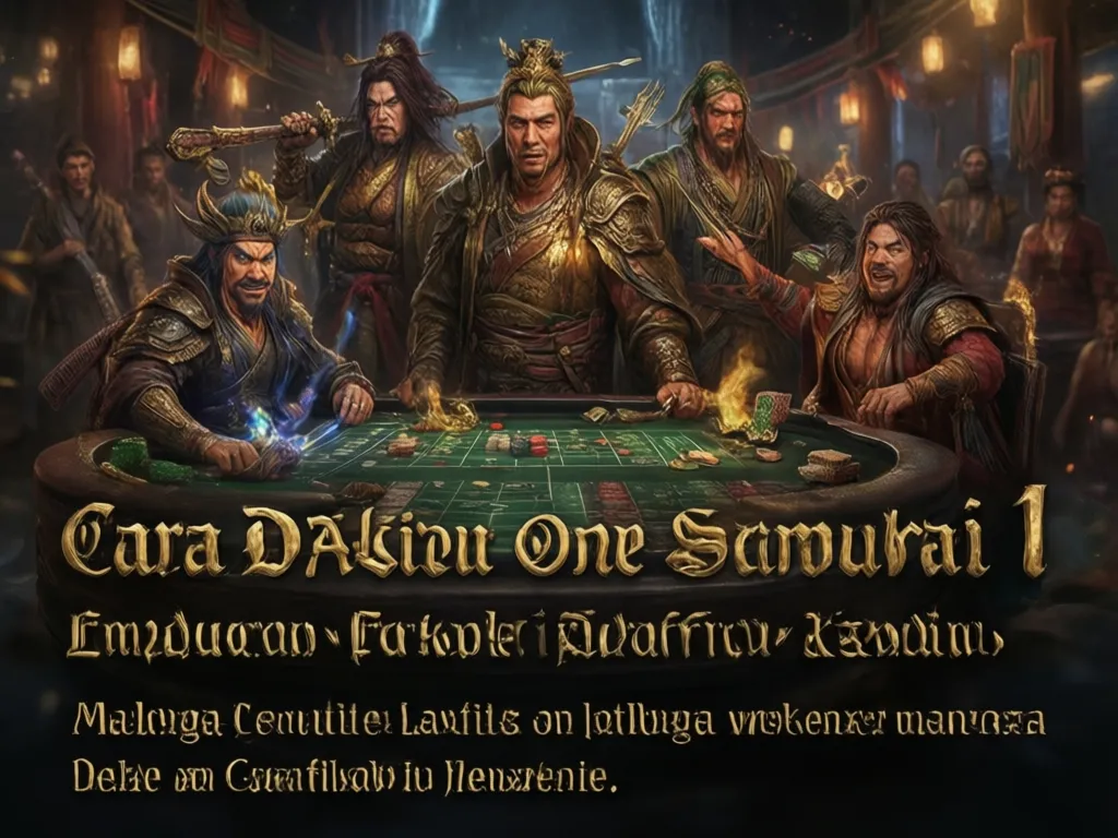 Cara Daftar One Samurai 1